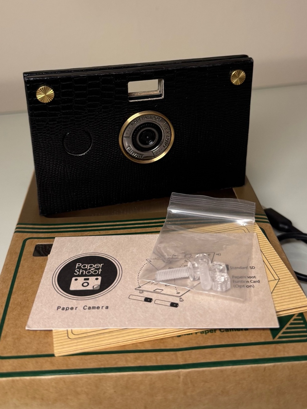 Paper Shoot Camera